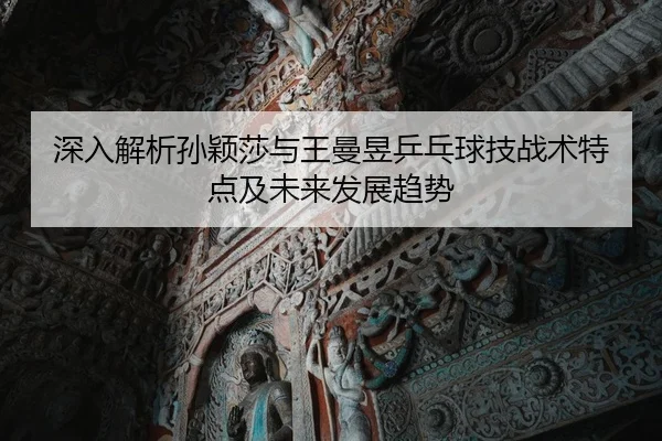 深入解析孙颖莎与王曼昱乒乓球技战术特点及未来发展趋势